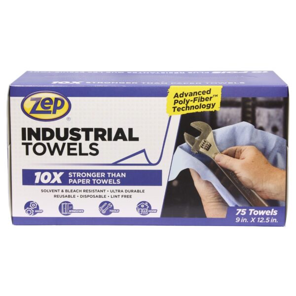 1049801C ZEP INDUSTRIAL TOWELS 75 COUNT 8CS 1049801C scaled 1