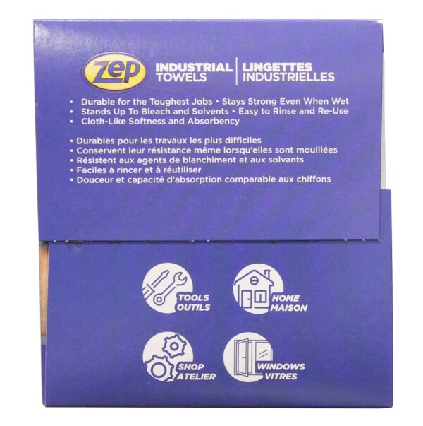 1049801C1 ZEP INDUSTRIAL TOWELS 75 COUNT 8CS 1049801C