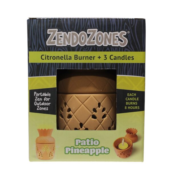 18P PP ZENDOZONES PATIO PINEAPPLE