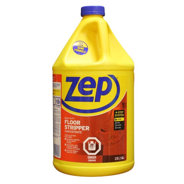 330828D CALFFS128 ZEP HEAVY-DUTY FLOOR STRIPPER CONCENTRATE 1 GAL (NEW)